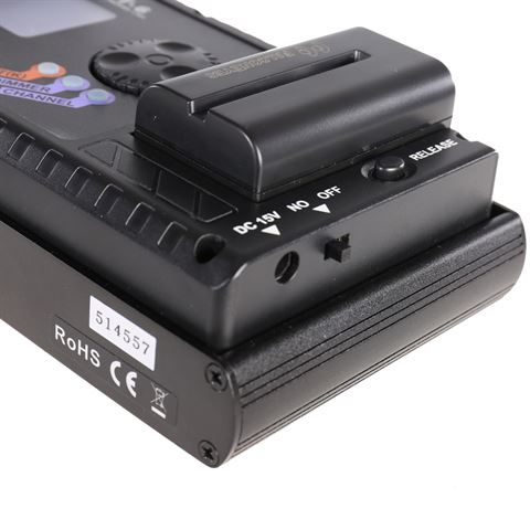 Falcon eyes bi-color led lamp set t6 incl. accu