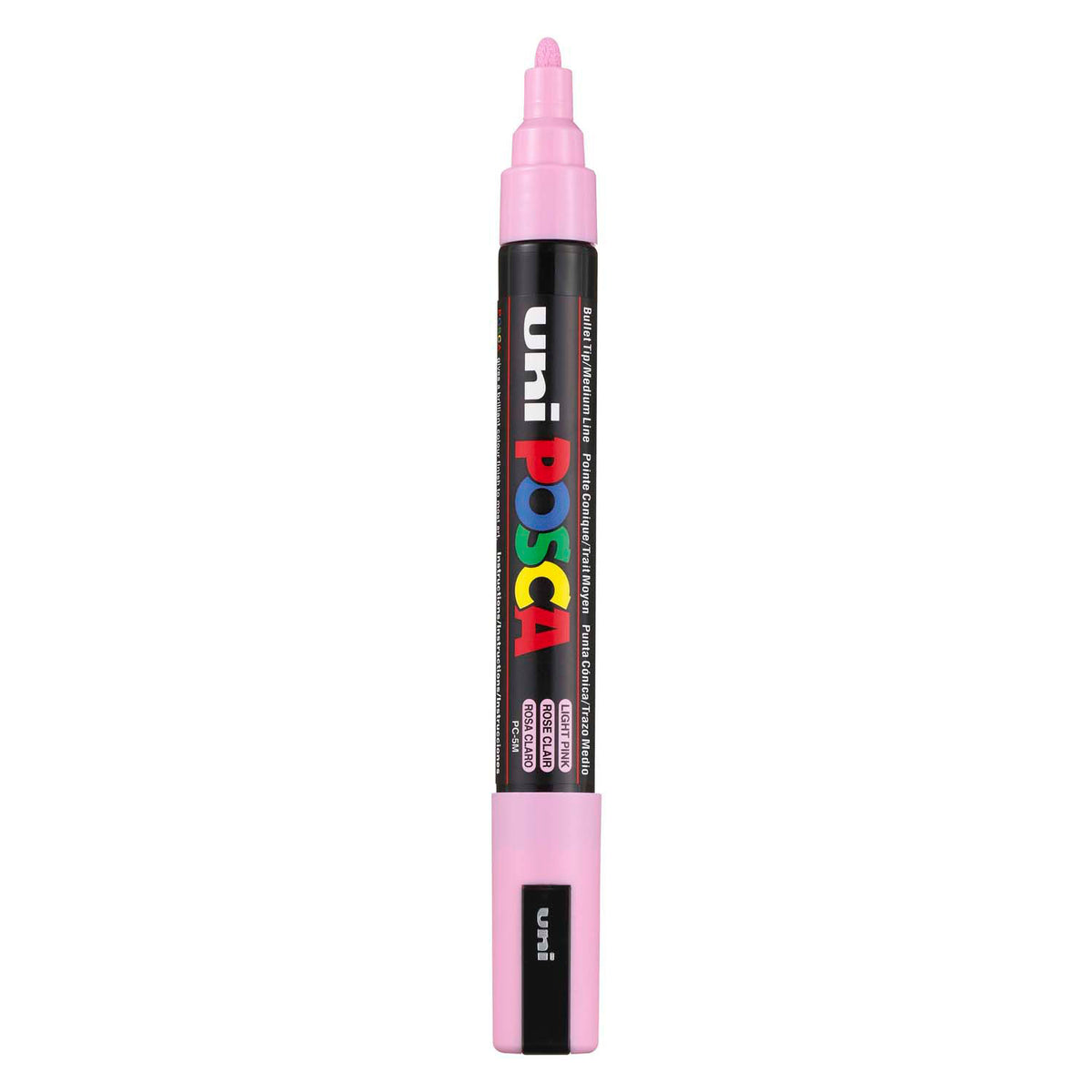 Uni posca verfmarker pc5m lichtroze - conische punt 2,5 mm