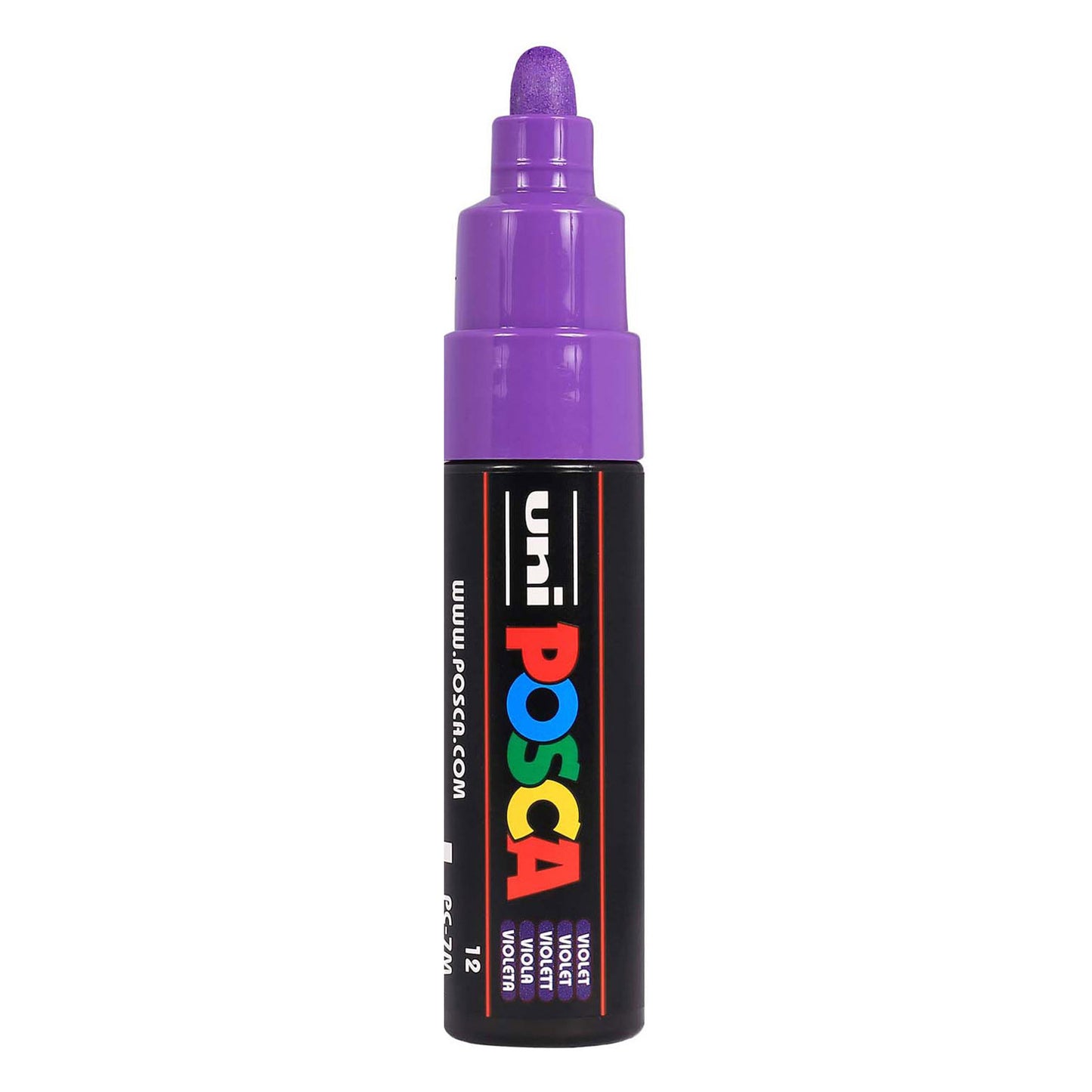 Uni posca verfmarker 7m violet - conische punt