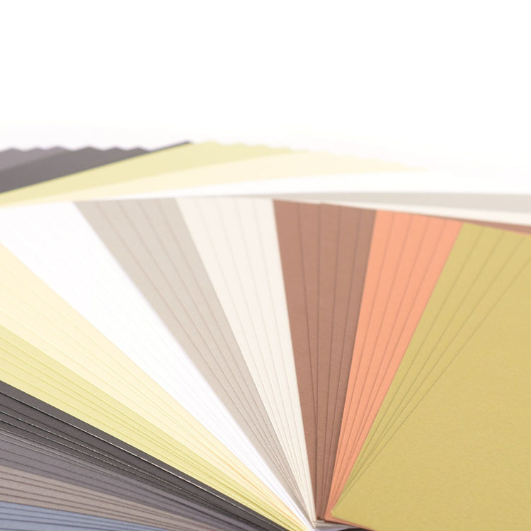 Florence • cardstock papier 216g glad 30,5x30,5cm aardetinten 60x