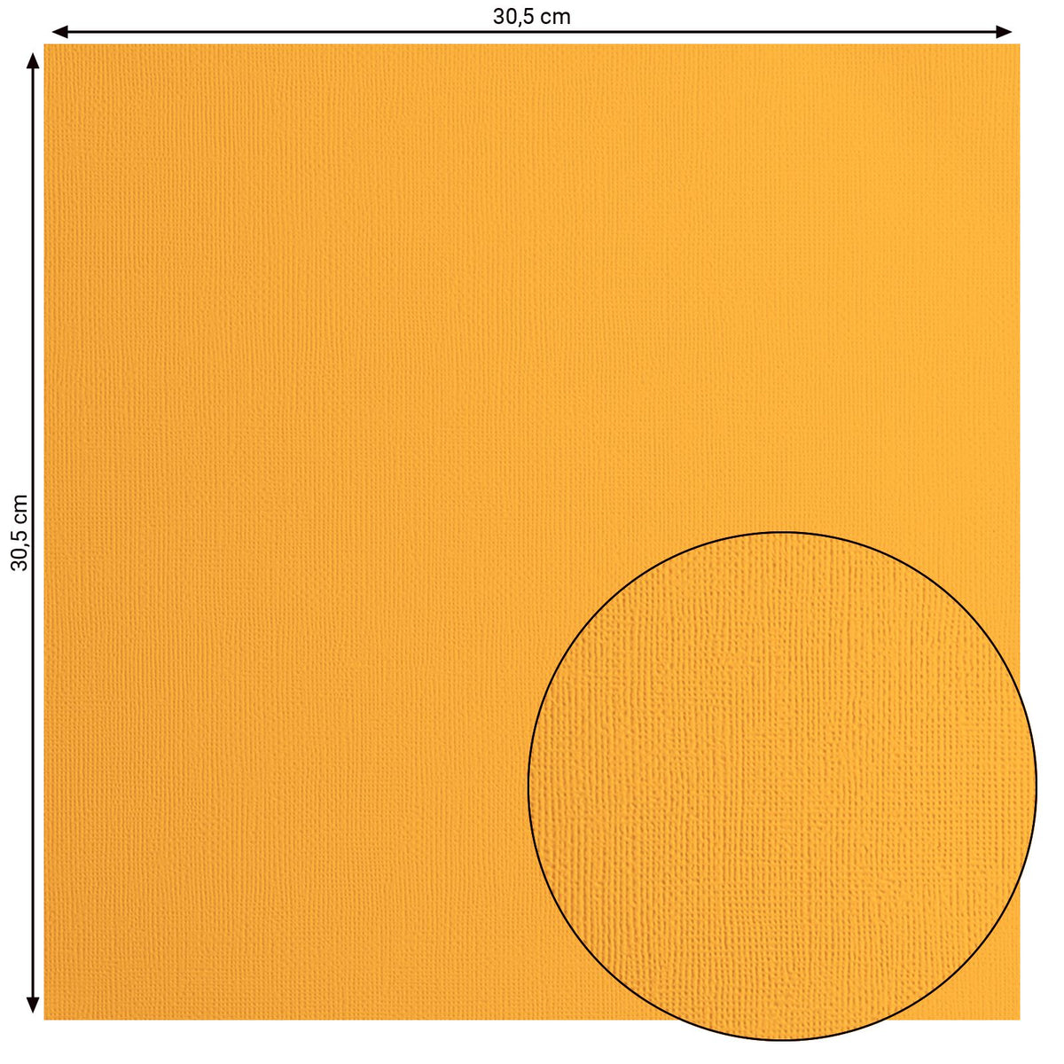 Florence • cardstock papier 216g textuur 30,5x30,5cm grapefruit 20x