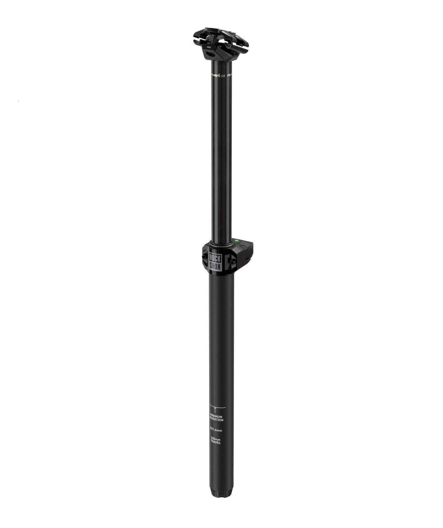 Rockshox zadelpen reverb axs 㘠31.6mm 175mm veerweg incl batterij oplader