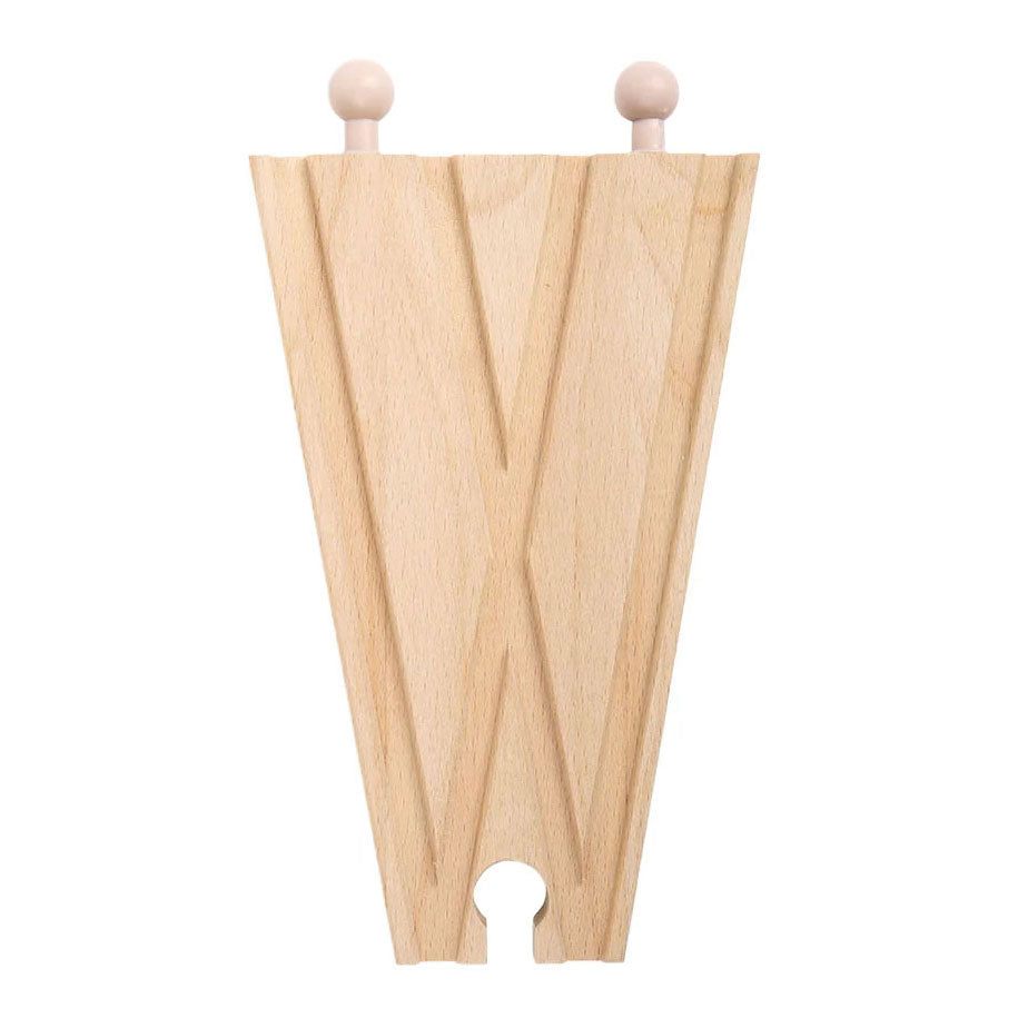 Bigjigs houten rails - wissels - 2st.