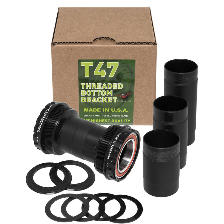 Wheels manufacturing Wheels mfg trapas t47 outboard shimano 24mm acb zwart