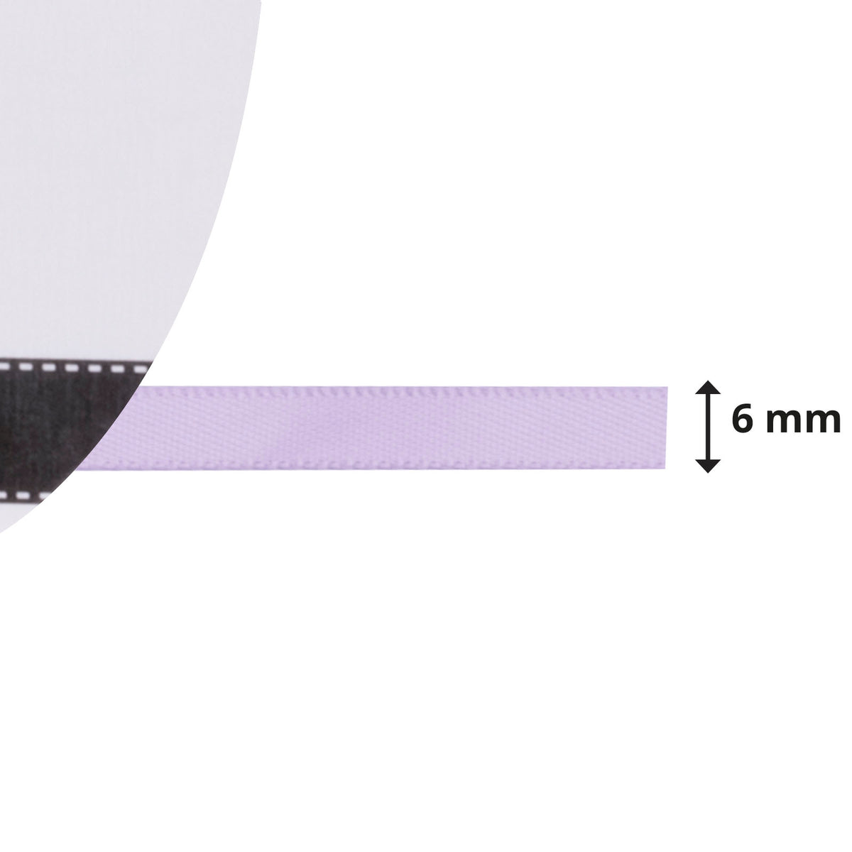 Vaessen creative • satijn lint 6mmx10m lila