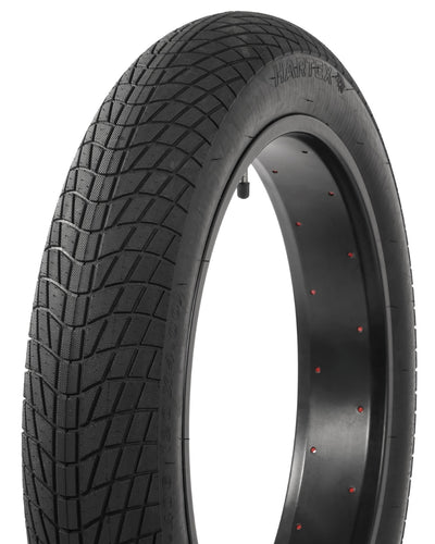 Urbanproof buitenband voor fatbikes urban proof fat tyre razor normal 20 x 4.00 100-406 mm - zwart