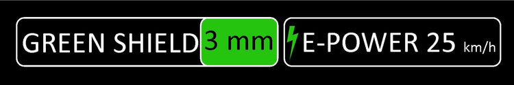 Edge buitenband metro elite protect 26 x 1.75 47-559 mm - zwart met reflectie