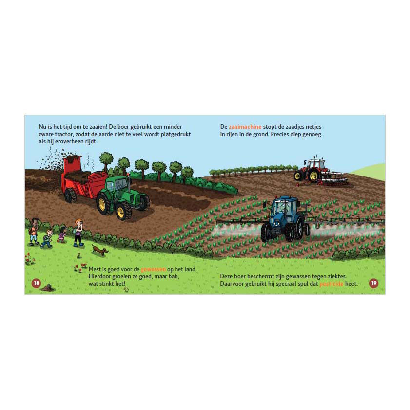 Centraal boekhuis tractors kinderboek