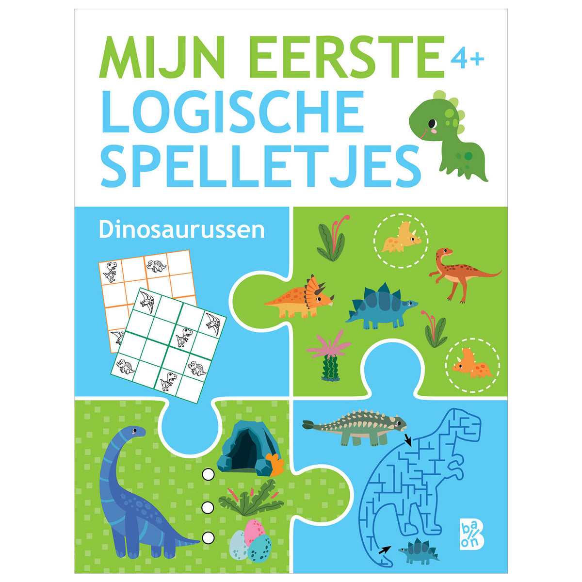 Standaard uitgeverij mijn eerste logische spelletjes 4+ - dino's
