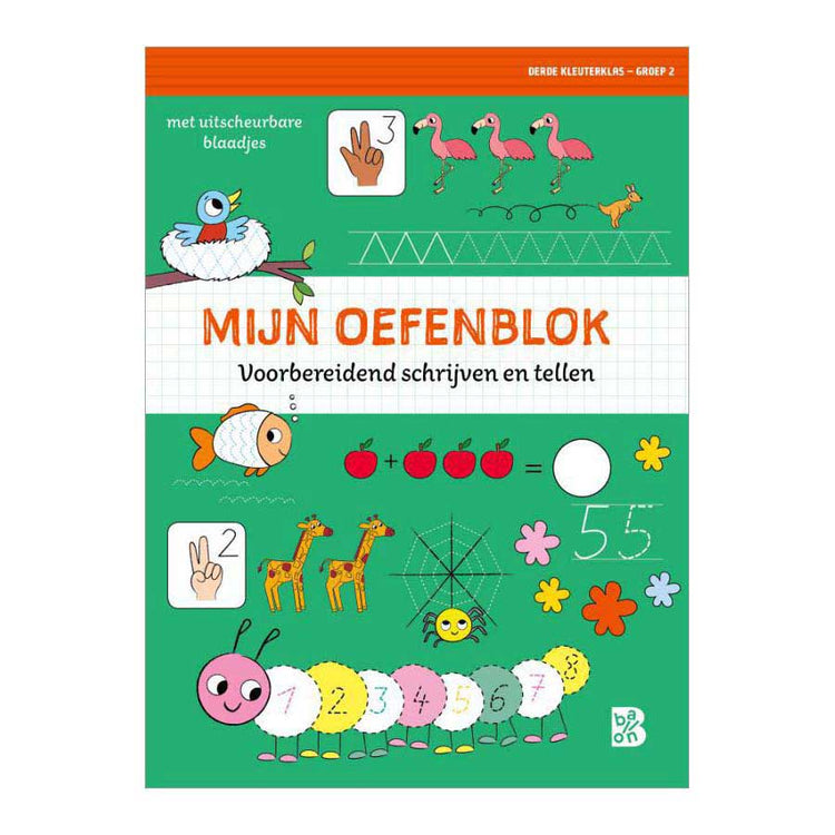 Standaard uitgeverij voorbereidend schrijven en tellen