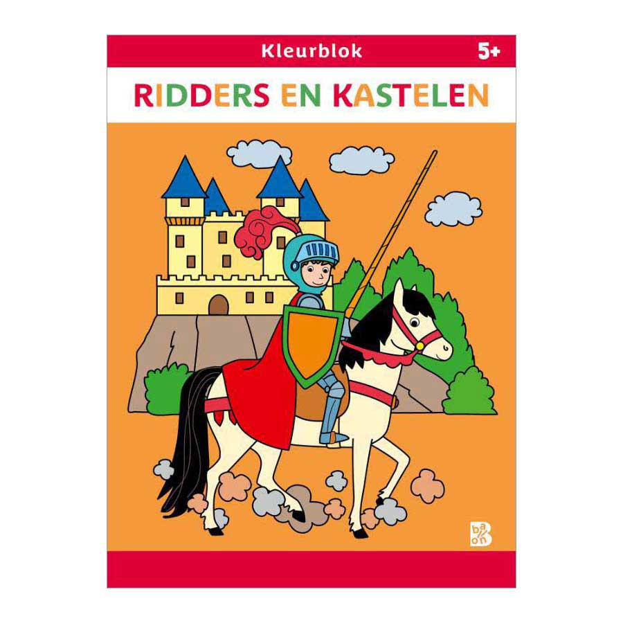 Standaard uitgeverij kleurblok ridders en kastelen 5+