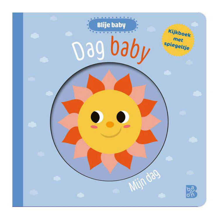 Standaard uitgeverij kijkboekje met spiegeltje - dag baby!