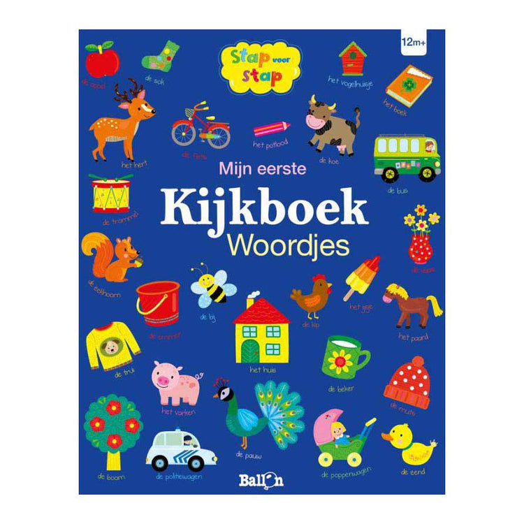 Standaard uitgeverij mijn eerste kijkboek - woordjes 12m+