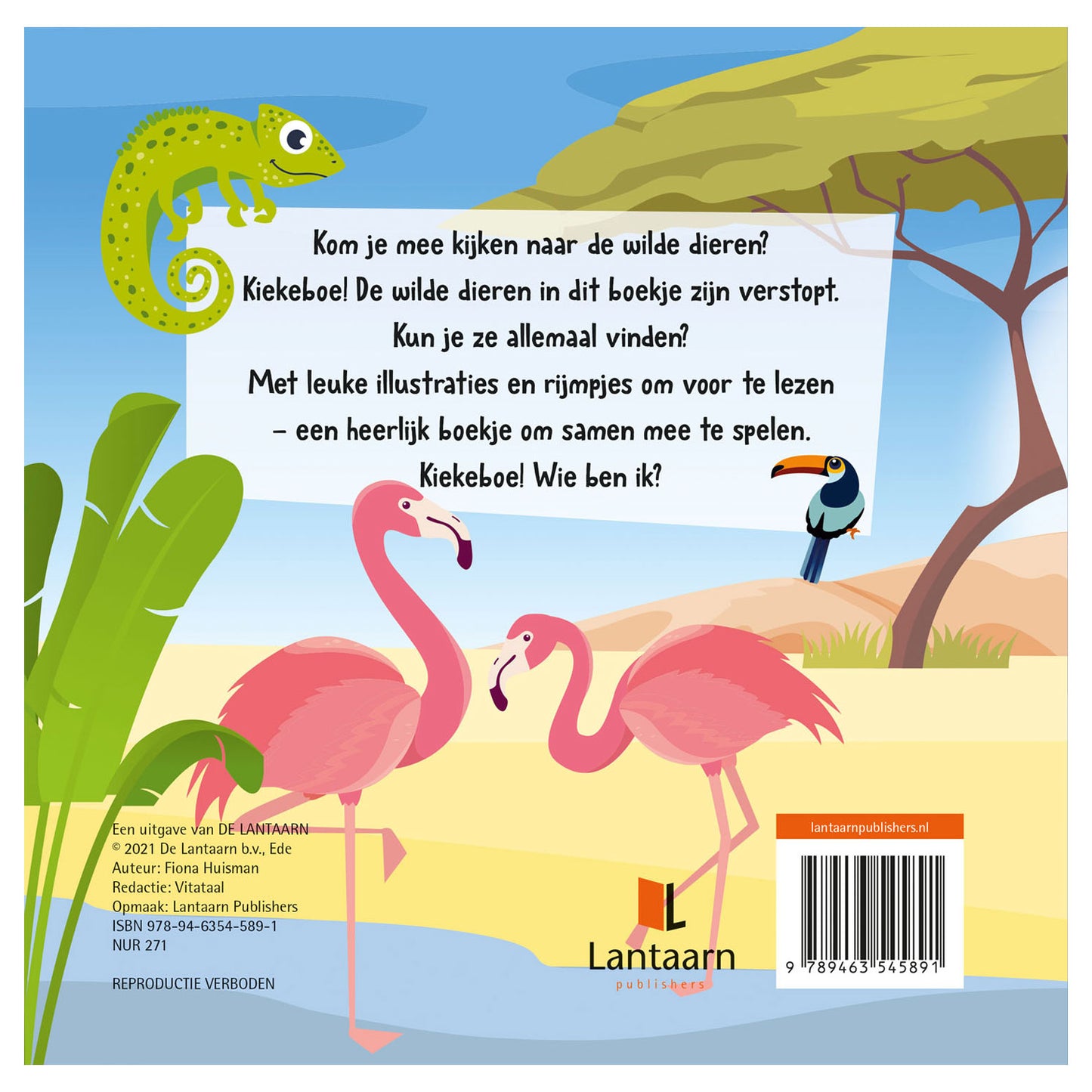 Lantaarn publishers mijn kiekeboek - wilde dieren