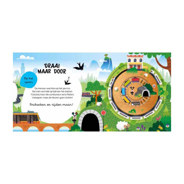 Lantaarn publishers draai maar door - voertuigen machines kartonboek