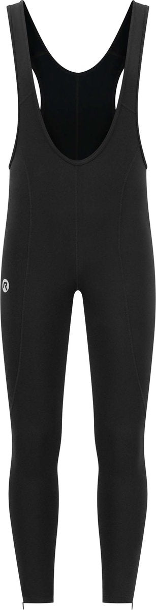 Rogelli core heren lange fietsbroek - zonder zeem - bretels - zwart
