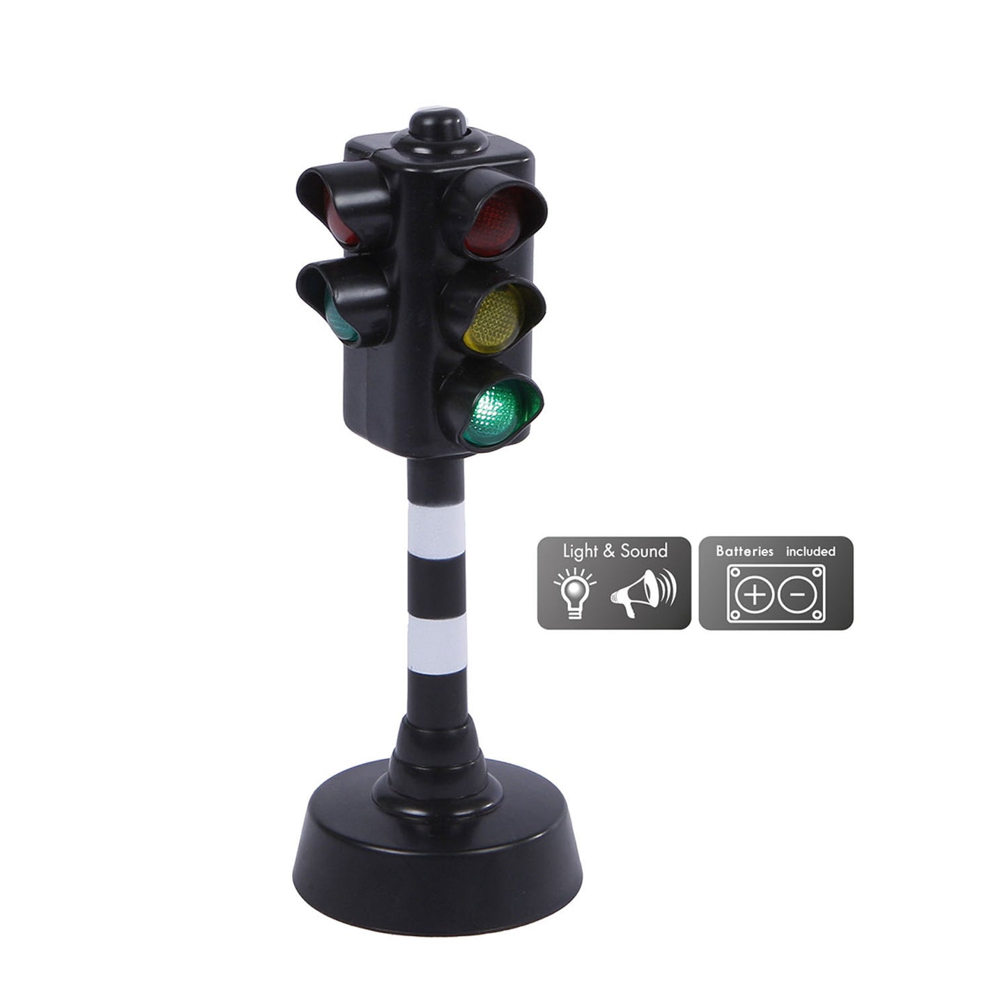 Kids globe stoplicht de luxe met licht en geluid