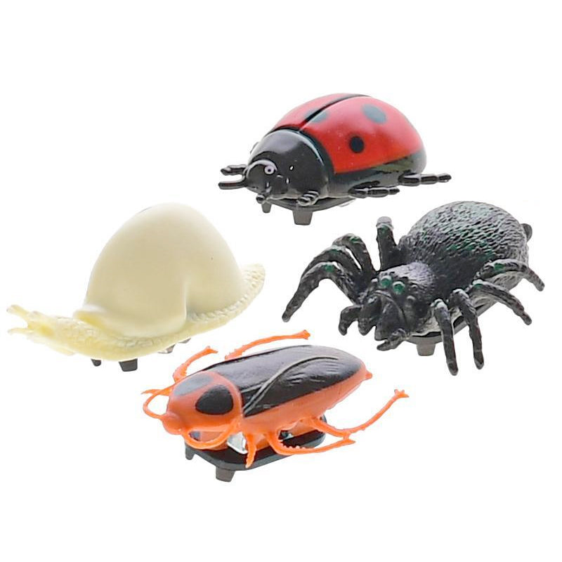 Toys amsterdam raamlopers insecten junior 5 cm 4 stuks