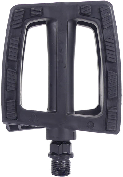 Edge pedaalset comfort city - zwart