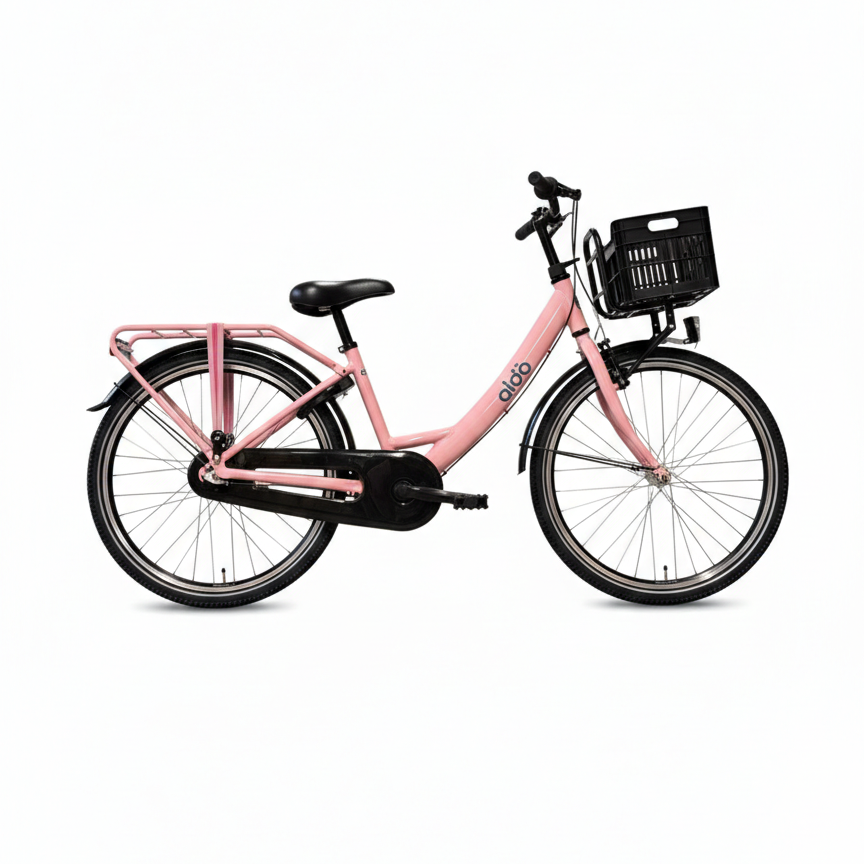 Master bike aldo wave carino 24 meisjesfiets 3grn - roze