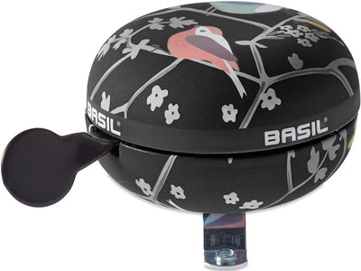 Basil Wanderlust - fietsbel - 80 mm - zwart