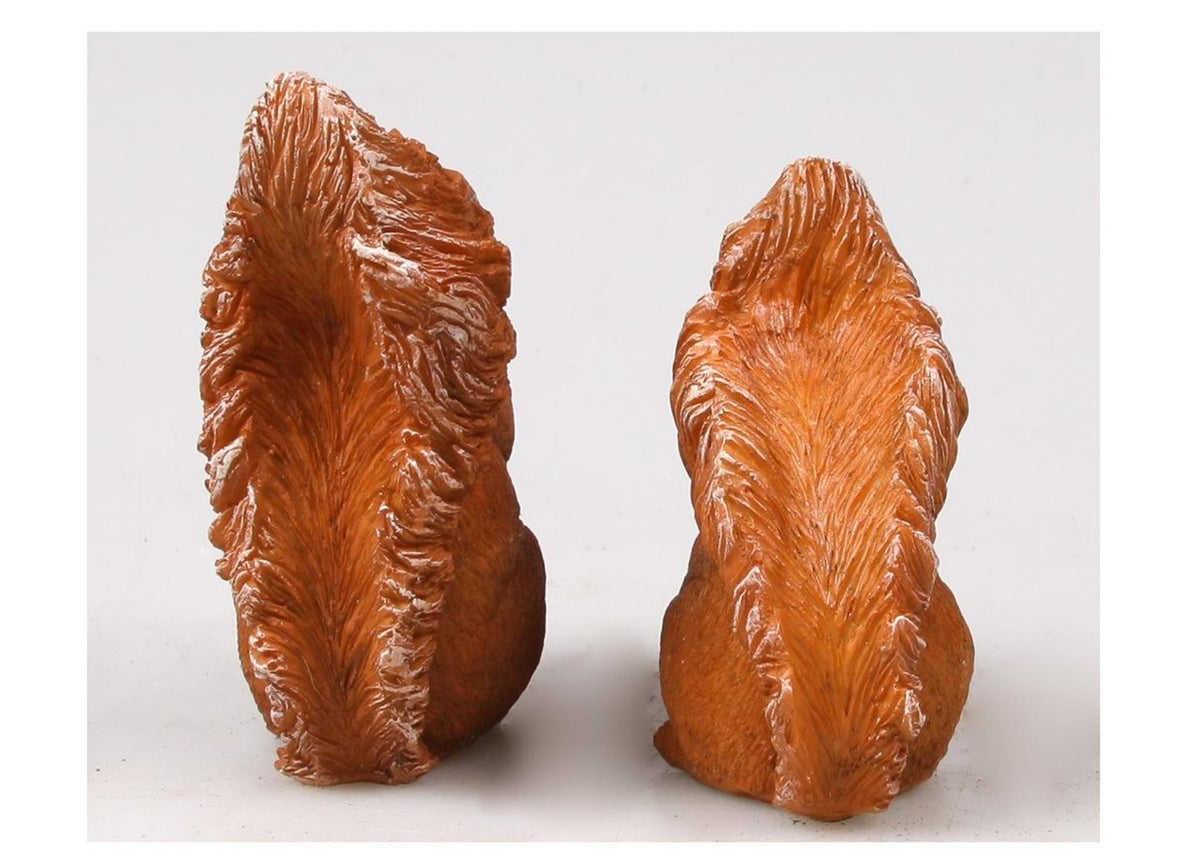 Farmwood animals tuinbeeld eekhoorn 10x5x9cm