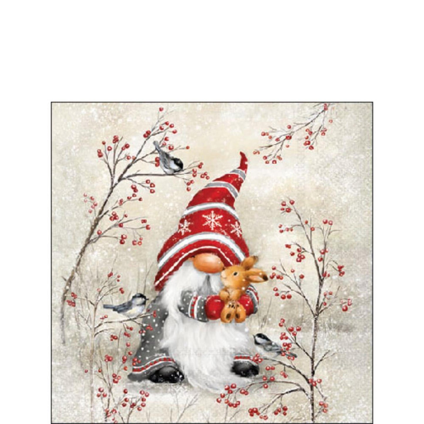 Ambiente servetten 25cm dwarf hug fsc mix