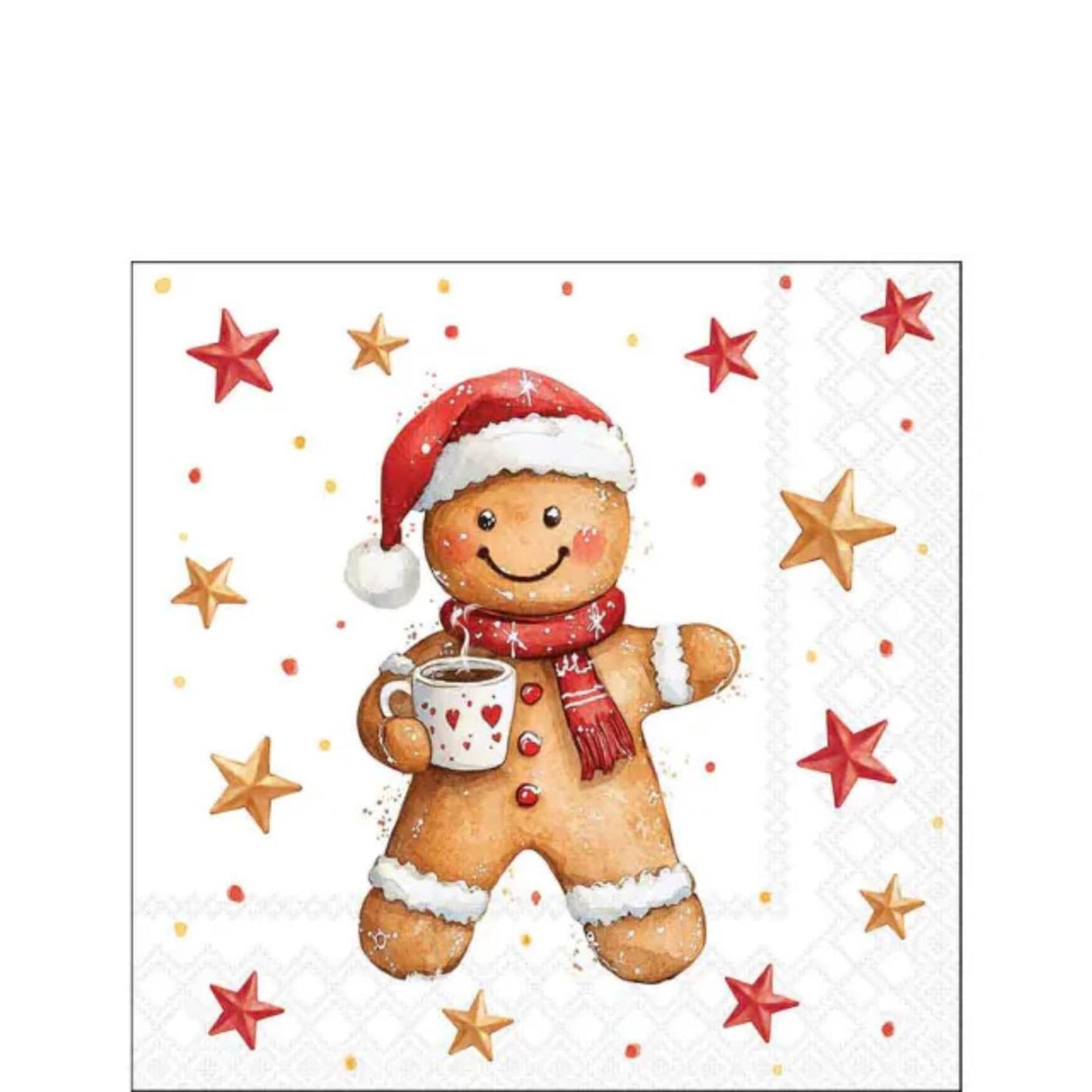 Ambiente sevetten cocoa 25x25cm papier 100% fsc