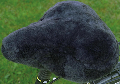 Rökü hartje basic zadelovertrek saddle cover f.gents lambskin anthracite