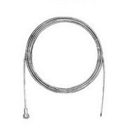 Slurf binnenkabel koppeling 2.00m rvs