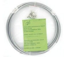 Slurf buitenkabel schakel 7.50m zilver