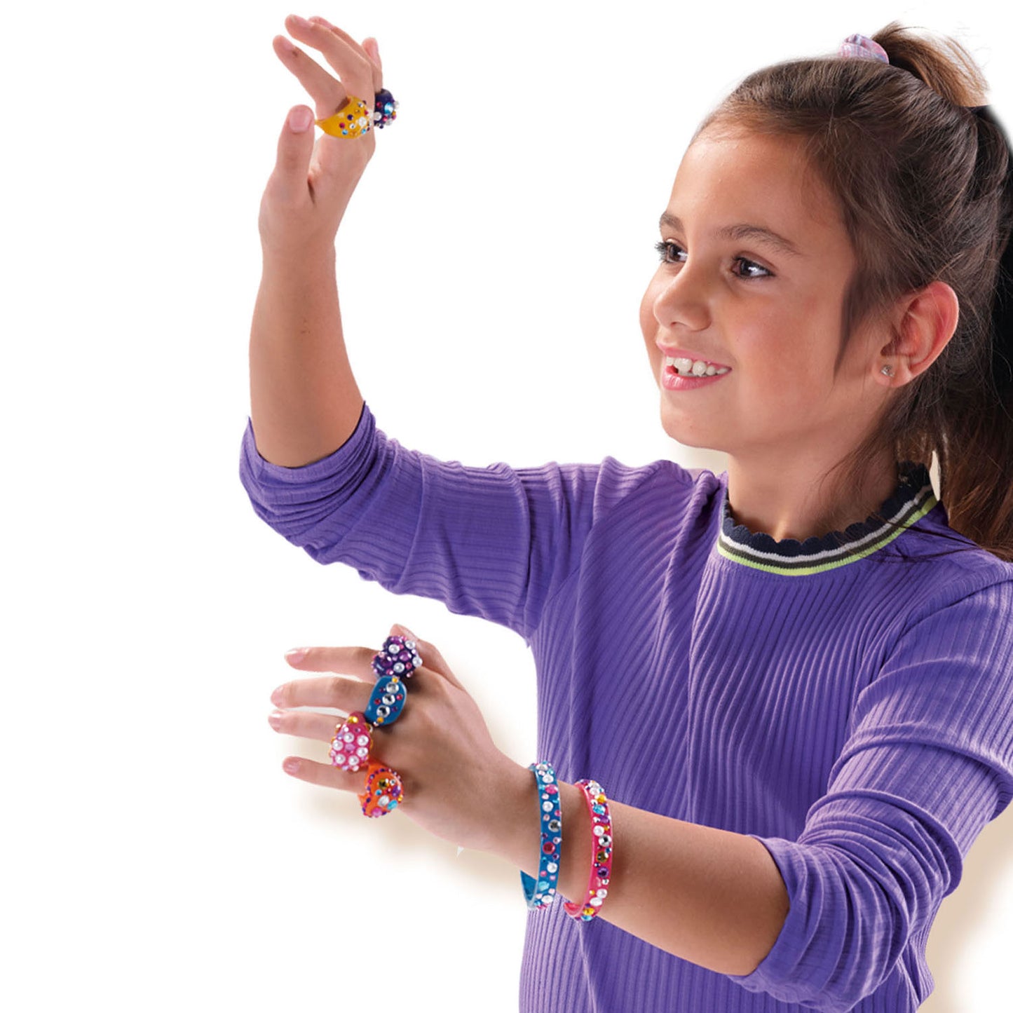 Ses creative ses diamanzo ringen en armbanden