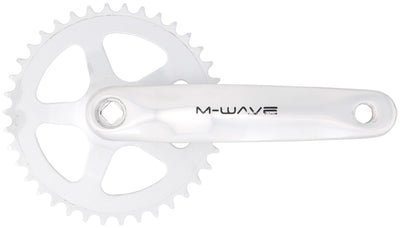 M-wave crankstel crankset 1-speed alu steel