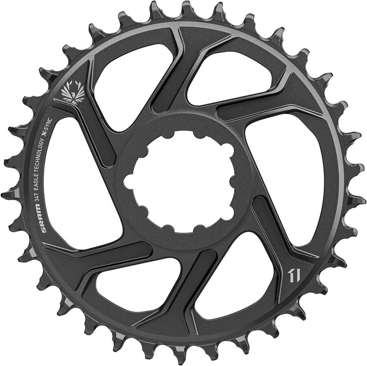 Sram kettingblad 34t x-sync 2 eagle direct mount 12 speed zwart
