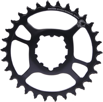 Sram kettingblad x-sync 2 chain ring x-sync2 30 teeth steel black
