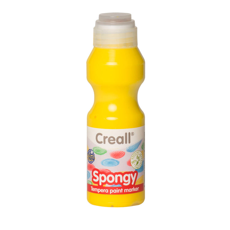 Creall spongy verfstift geel, 70ml