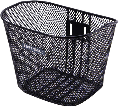 Basil Toronto - kinderfietsmand - voorop - zwart