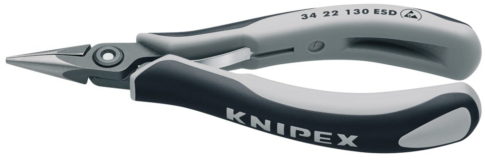 Knipex precisie electronica grijptang esd halfronde bekken