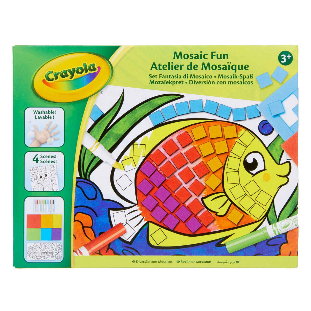 Crayola mozaiekpret met stiften
