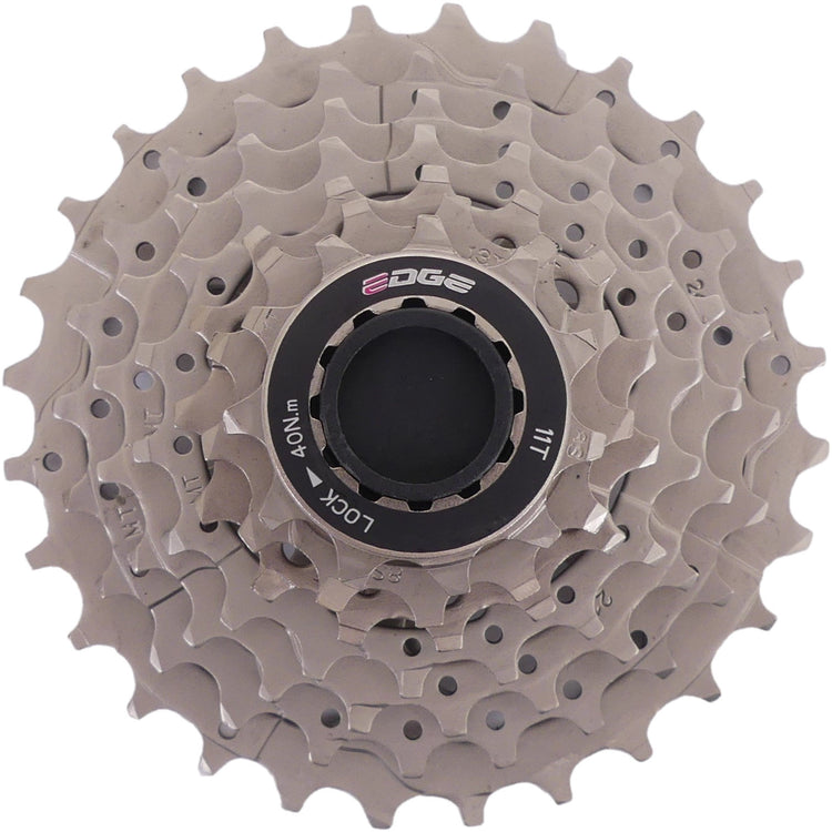 Edge cassette 7 speed cs-m5007 11-28t - zilver