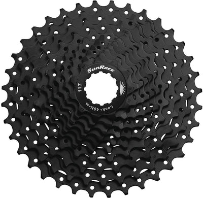 Sunrace cassette sprocket csms1 10-speed 11-36 - black