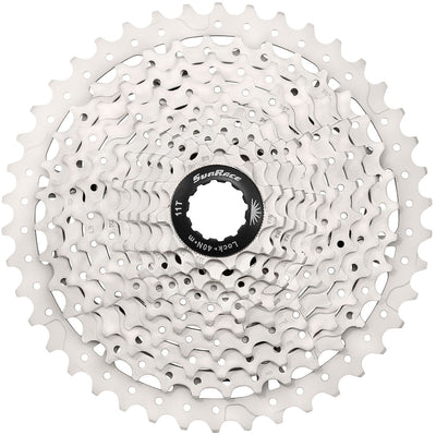 SunRace 10 speed cassette 11-40 t csms3 zilver