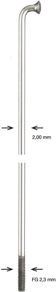 Alpina spaak spoke sst 2x142 mm