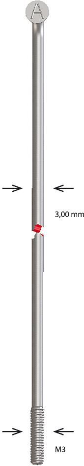 Alpina spaak spoke zinc m3x194 mm