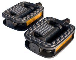 Pedalen antislip pvc zwart (oem)