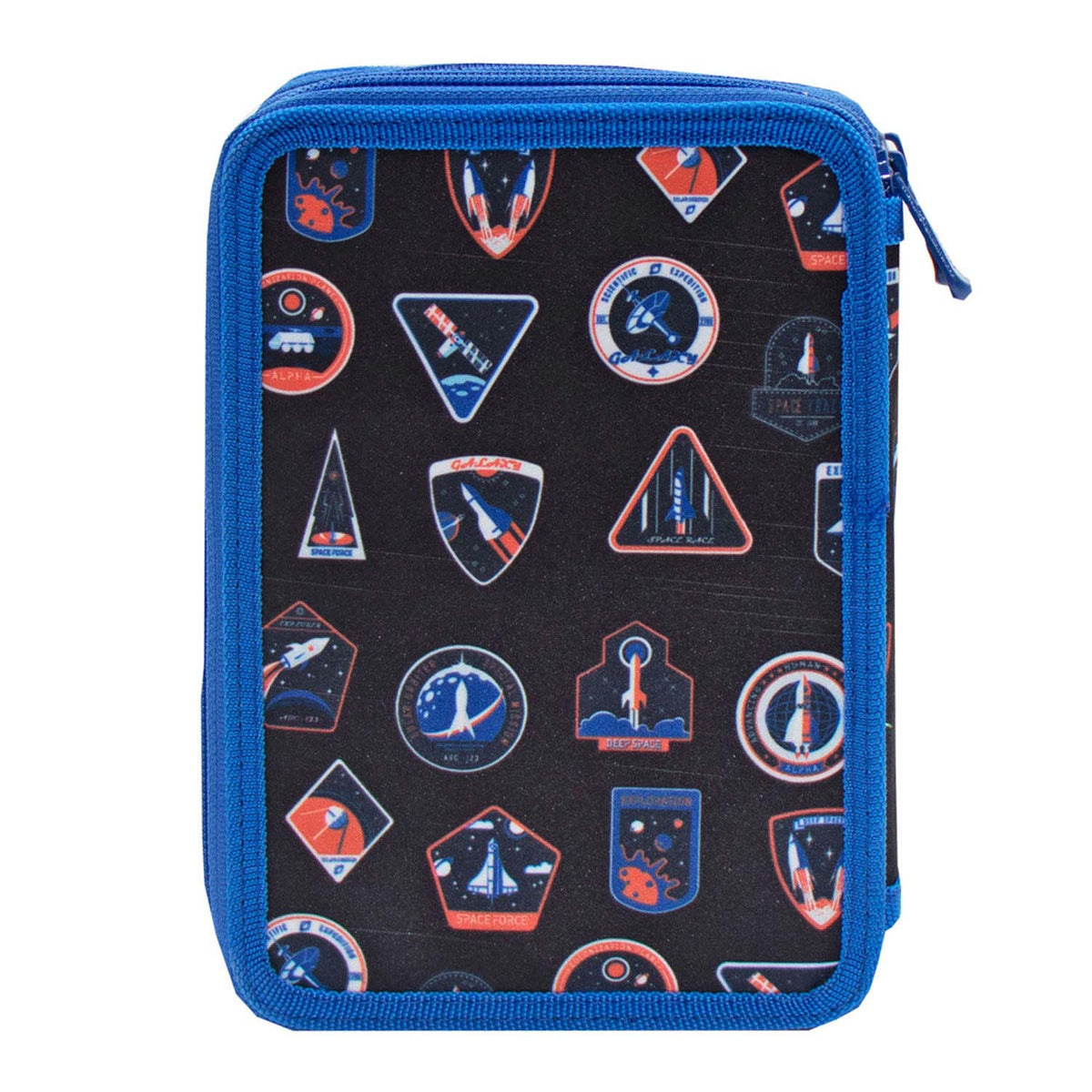 Gevuld etui astronaut
