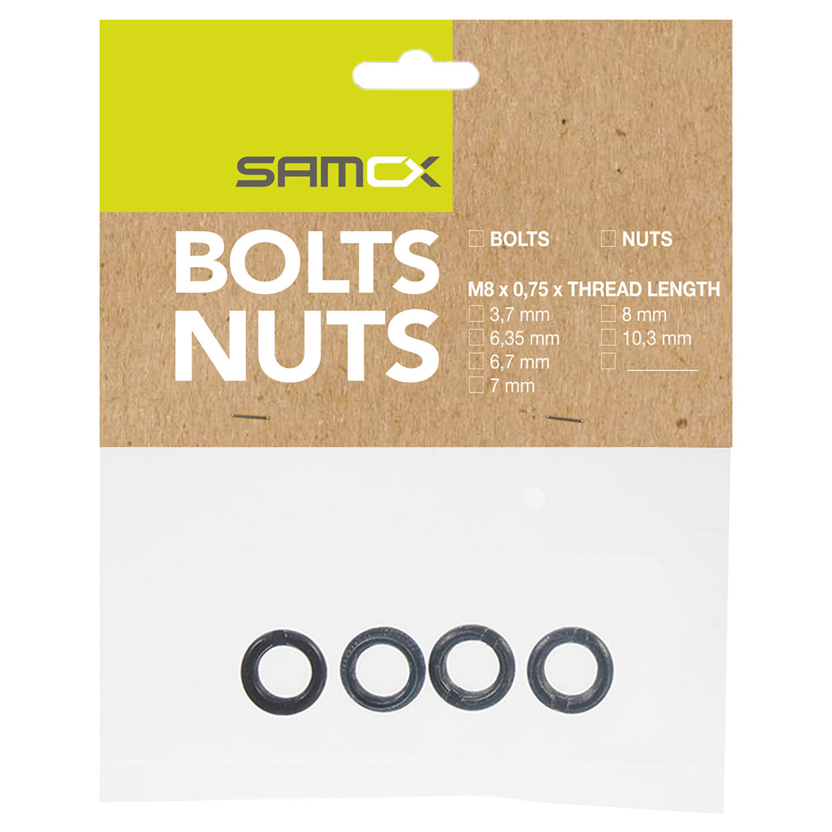 Samox pd-rn chainring nuts