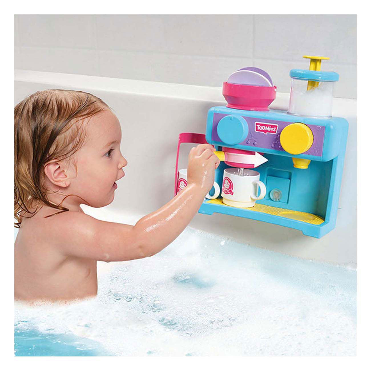 Tomy badspeelgoed koffiemachine bad barista