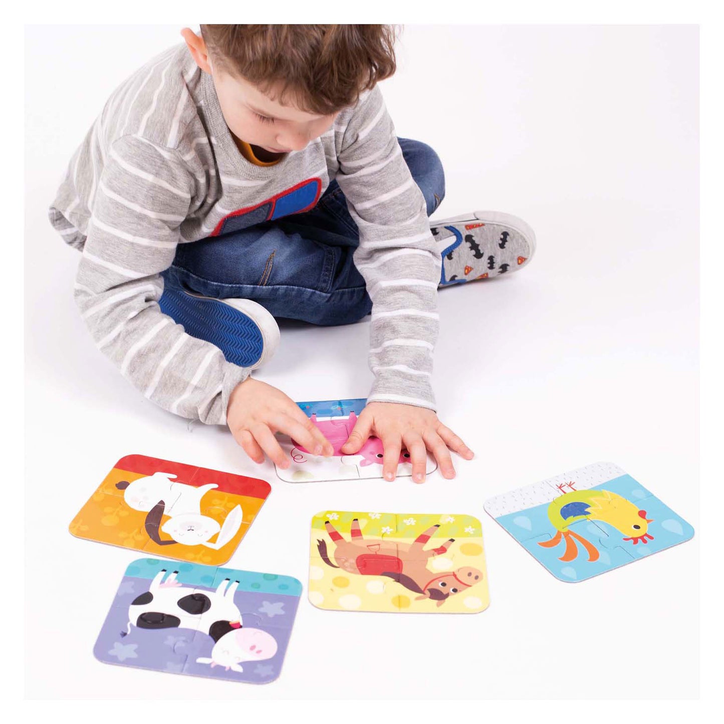 Banana panda - on-the-go puzzel dieren - 5 puzzelthes