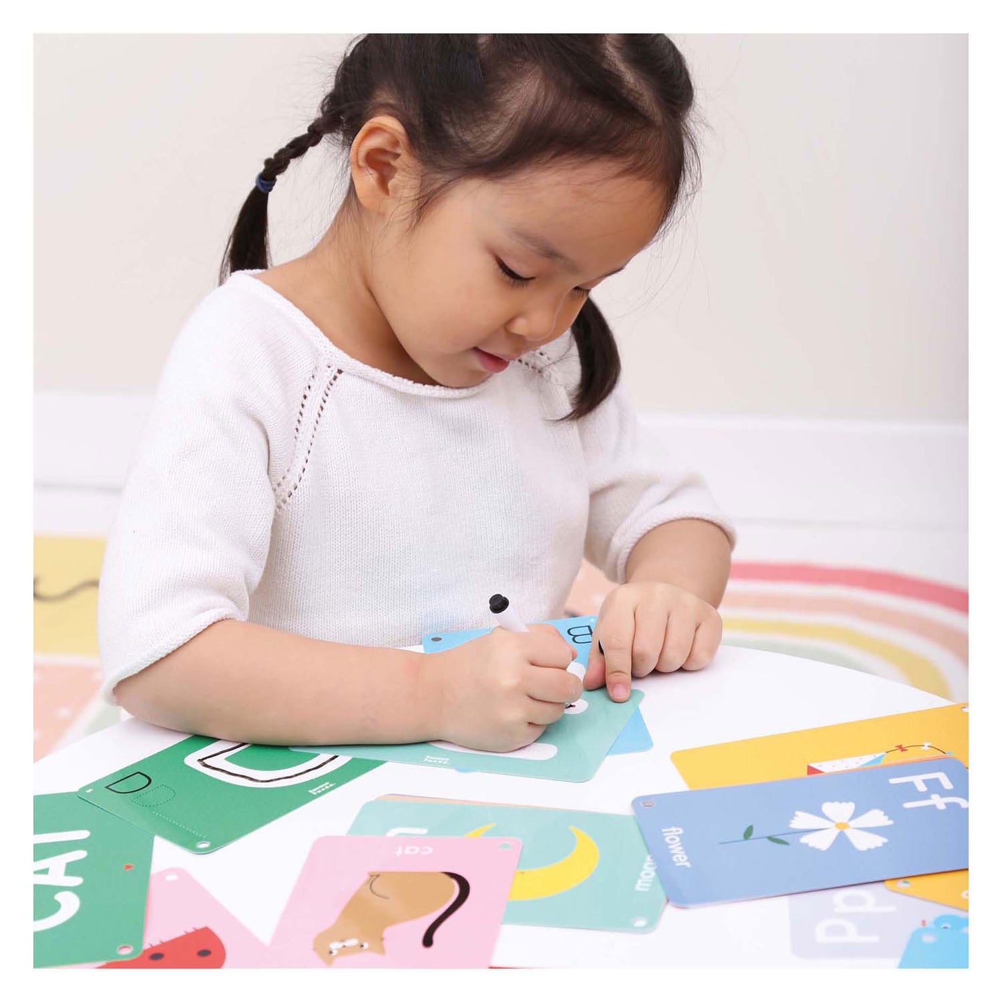 Banana panda laten we letters schrijven en wissen - educatief speelgoed 3+